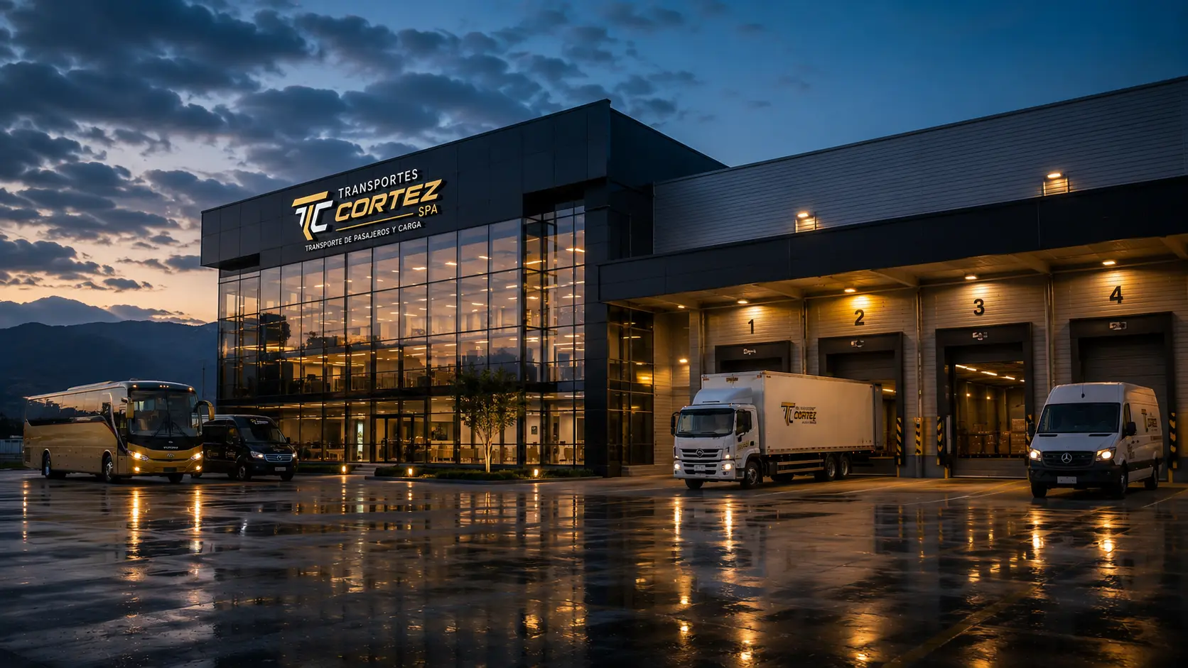 Centro logístico Transportes Cortez